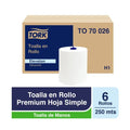 Toalla en rollo jumbo tork advanced 6 rollos de 250 metros