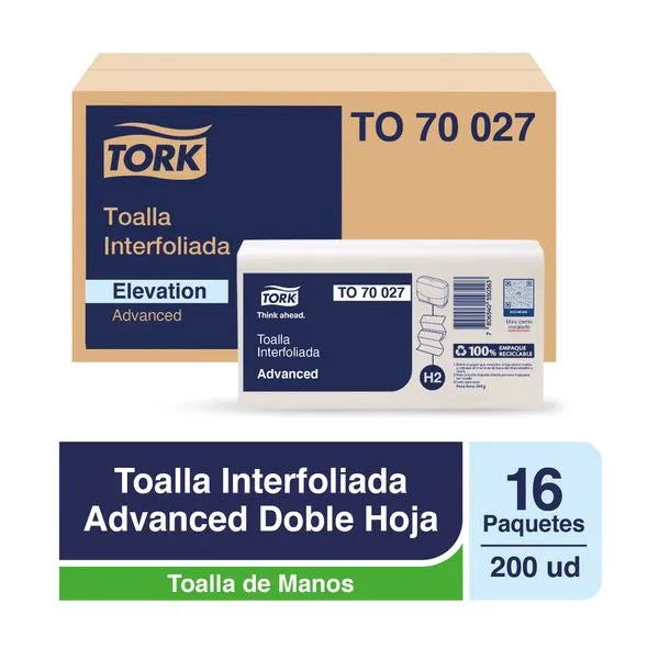 Toalla Tork Xpress Interfoliada
