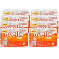 Toalla Ovella - 8 paquetes de 3 rolos de 11 mts - Doble Hoja