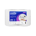 Toalla Ovella 250 metros (2 Rollos – Hoja Simple)