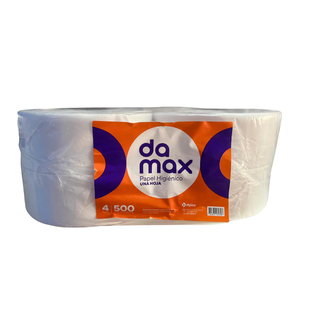 Higiénico Damax 4 Rollos de 500 mts
