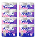 Papel Higiénico Ovella  8 paquetes de 4 rollos de 50 mts - doble hoja