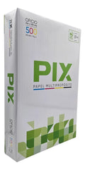 Resma de papel pix tamaño oficio