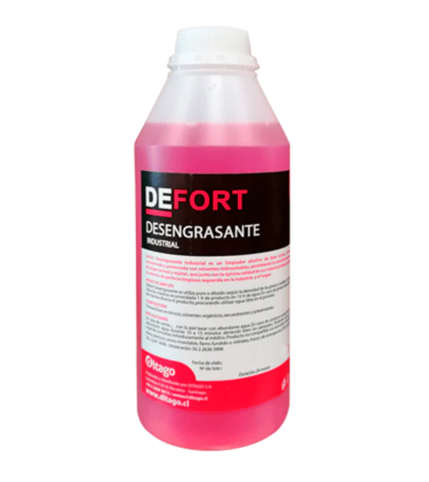 Desengrasante Industrial DEFORT de Acción Rápida - 5 Litros