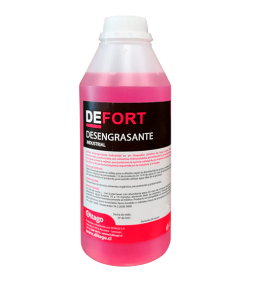 Desengrasante Industrial DEFORT de Acción Rápida - 5 Litros
