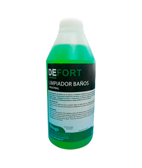 Limpiador de Baños DEFORT - Uso Industrial Profesional