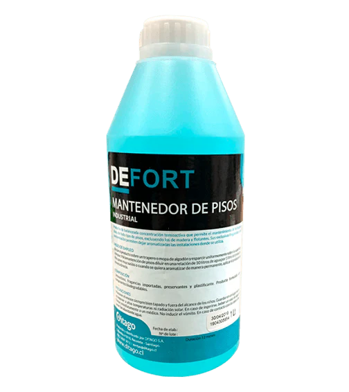 Mantenedor de Pisos Aromático Industrial DEFORT - Bidón 5 Litros