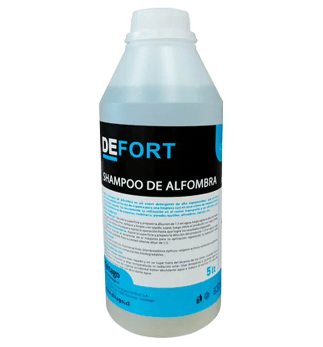 Shampoo para Alfombras DEFORT - Uso Industrial Profesional
