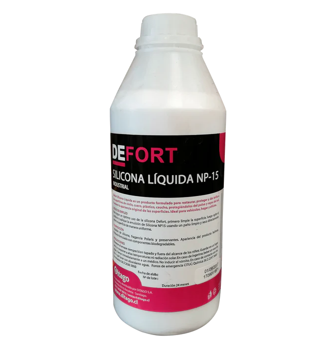 Silicona Líquida Multiuso DEFORT para Plásticos y Gomas