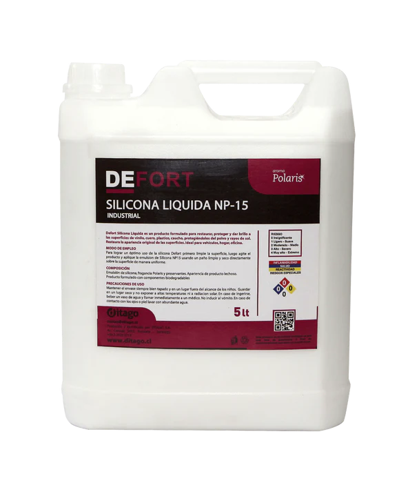 Silicona Líquida Multiuso DEFORT para Plásticos y Gomas