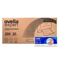 Toalla Interfoliada Laminada Ovella Premium Doble Hoja (20 paquetes × 200 hojas)